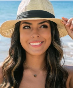 Aili's Corner Straw Panama Hat Apparel