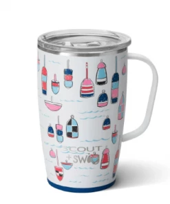 Swig 18 Oz Buoy Oh Buoy Travel Mug