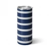 Swig Nantucket Navy Skinny Can Cooler