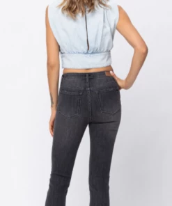 Judy Blue Gracie Capri (3-15 & 14W-18W) Apparel