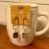 LeLa's Boutique Dark Stone Earrings Jewelry