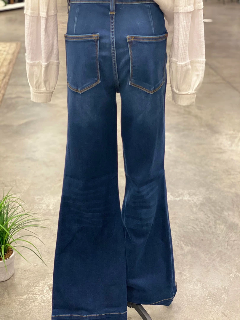 Apparel Judy Blue Rebecca Trouser Flare (5-13 & 14W-16W) 4 Apparel Judy Blue Rebecca Trouser Flare (5-13 & 14W-16W)