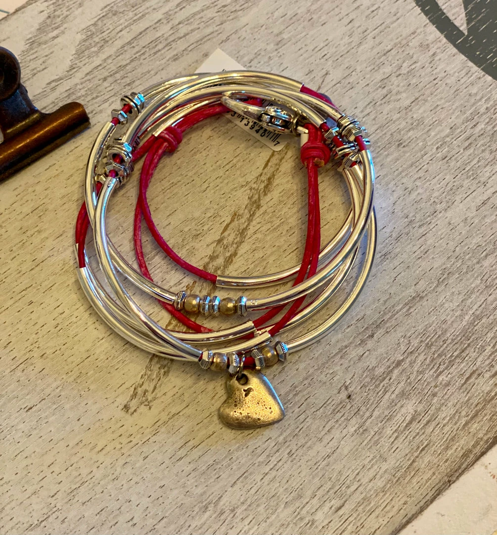 Lizzy James Double Love Distressed Pink Large 3 Lizzy James Double Love Distressed Pink Large