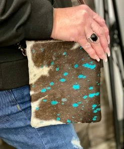 American Darling Elena (Chocolate/Teal) Handbags