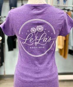 LeLa's Boutique LeLa's Tee - Purple