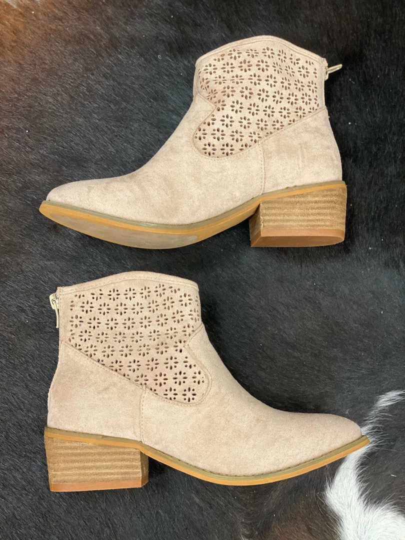 Corky's Harvest Bootie - Beige Apparel 3 Corky's Harvest Bootie - Beige Apparel
