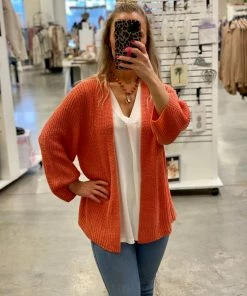 Staccato Living In Color Cardi - Papaya Apparel