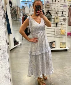 Blu Pepper Better Days Midi Dress Apparel