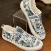 Corkys Babalu Slip-On Sneaker - Blue Tie-Dye Apparel