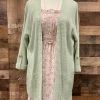 Blu Pepper Button Back Cardi (S-3X) - Sage Apparel
