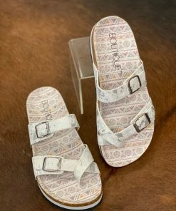 Apparel Corkys Tan Lines - White Metallic