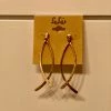 LeLa's Boutique Jewelry Gold Swoop Earrings