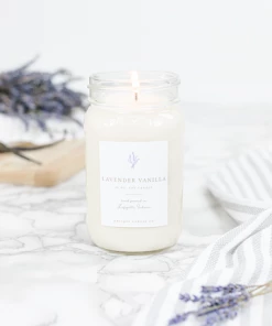Antique Candle Co Lavender Vanilla 16 Oz Candle